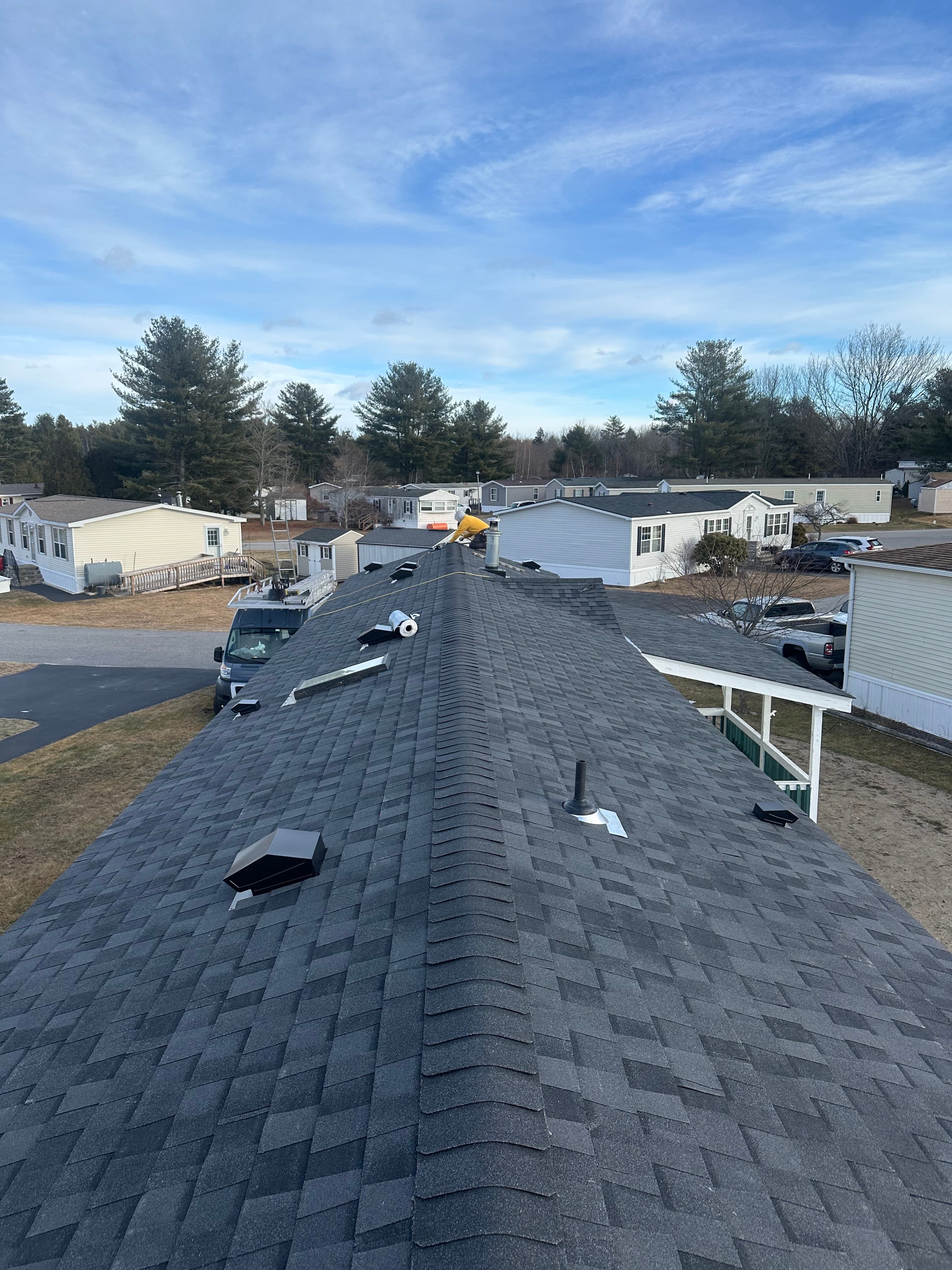 Almighty Contracting roofing work