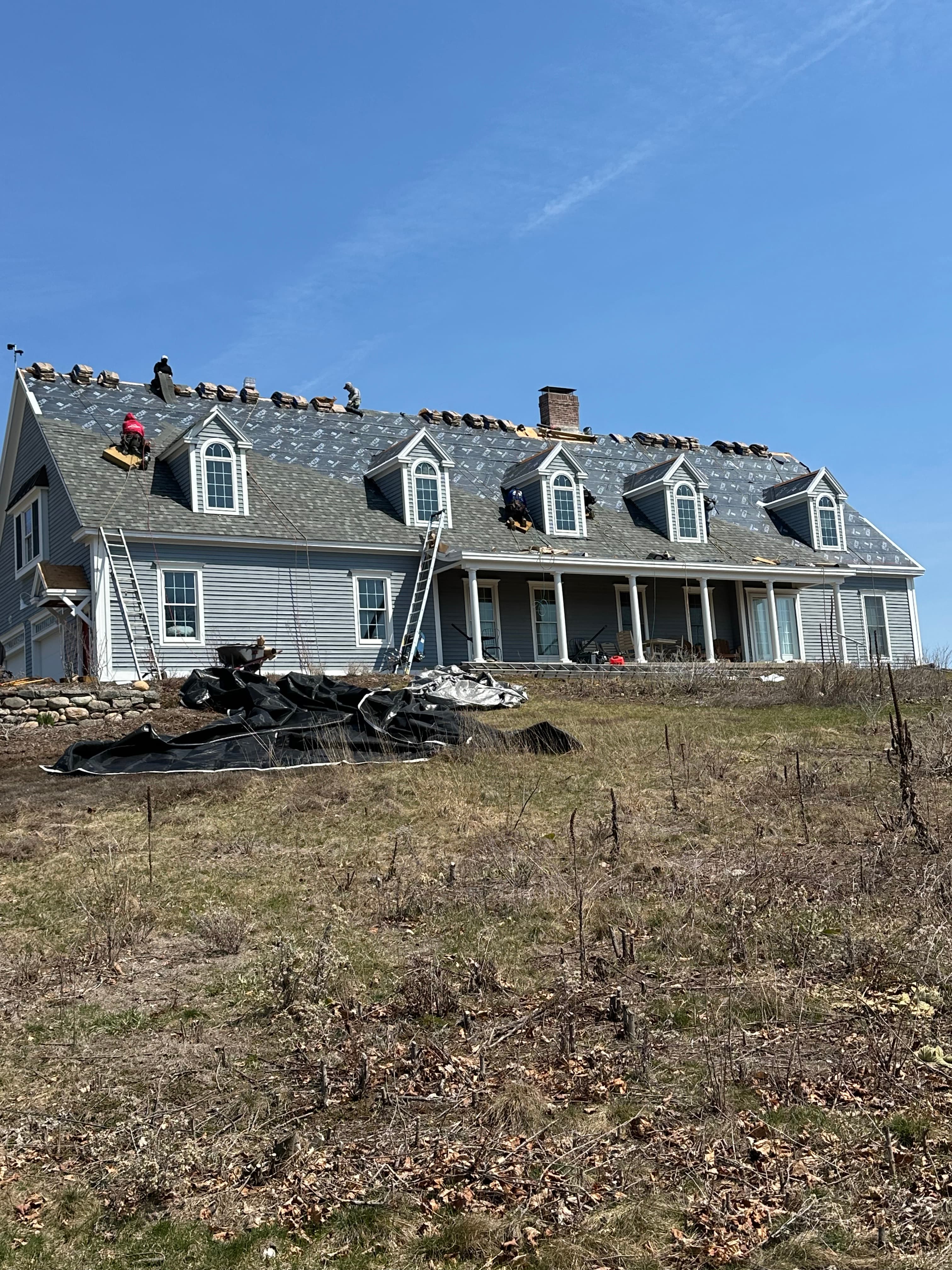 Asphalt roofing